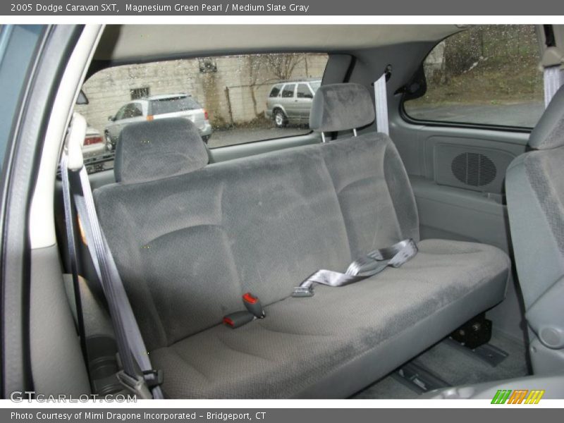 Magnesium Green Pearl / Medium Slate Gray 2005 Dodge Caravan SXT