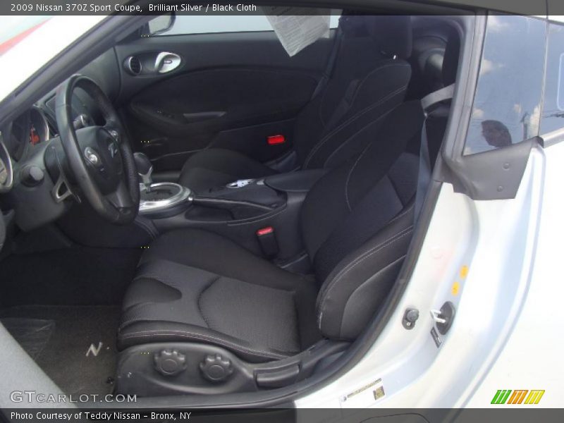  2009 370Z Sport Coupe Black Cloth Interior