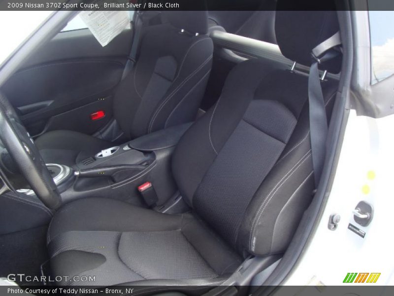  2009 370Z Sport Coupe Black Cloth Interior
