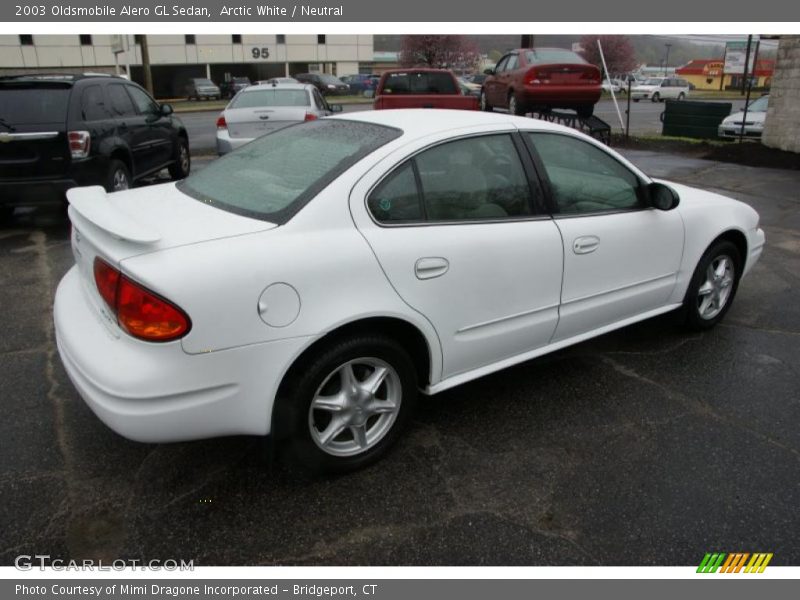 Arctic White / Neutral 2003 Oldsmobile Alero GL Sedan