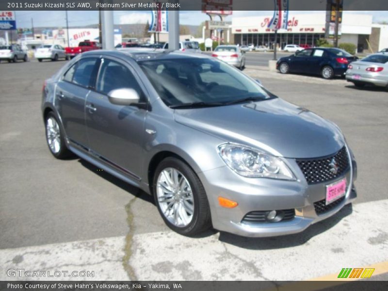 Platinum Silver Metallic / Black 2011 Suzuki Kizashi SLS AWD