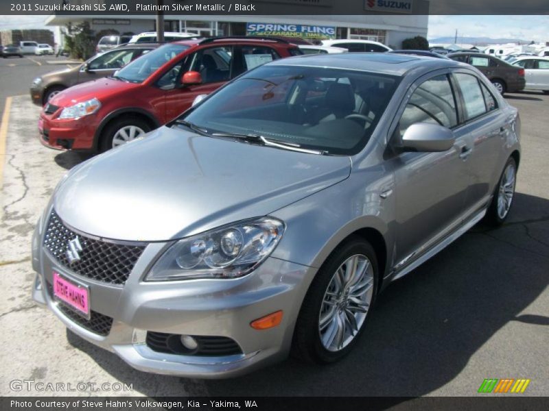 Platinum Silver Metallic / Black 2011 Suzuki Kizashi SLS AWD