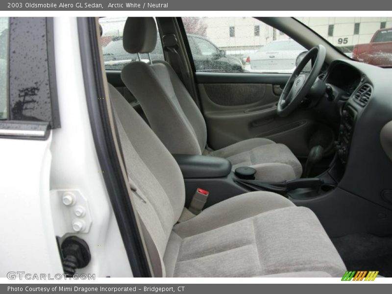 Arctic White / Neutral 2003 Oldsmobile Alero GL Sedan