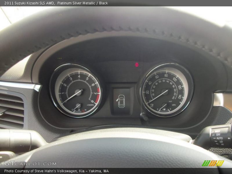 Platinum Silver Metallic / Black 2011 Suzuki Kizashi SLS AWD