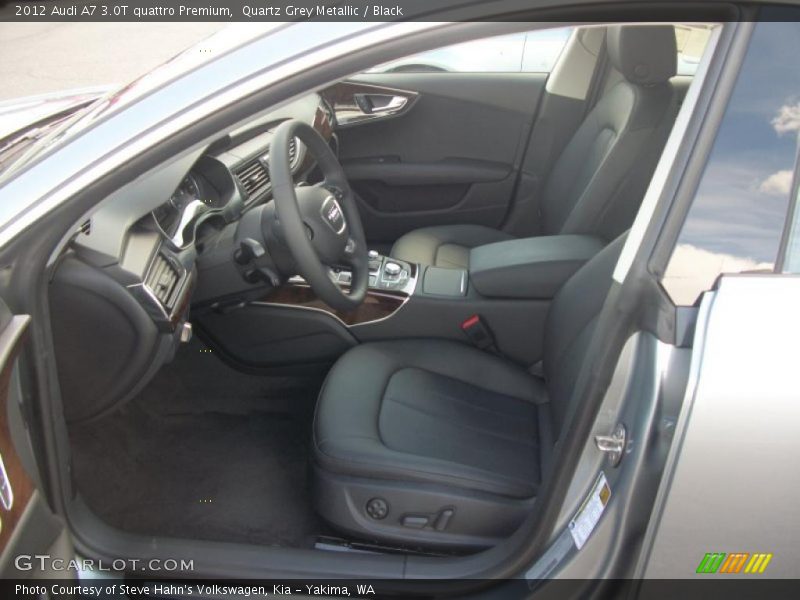  2012 A7 3.0T quattro Premium Black Interior