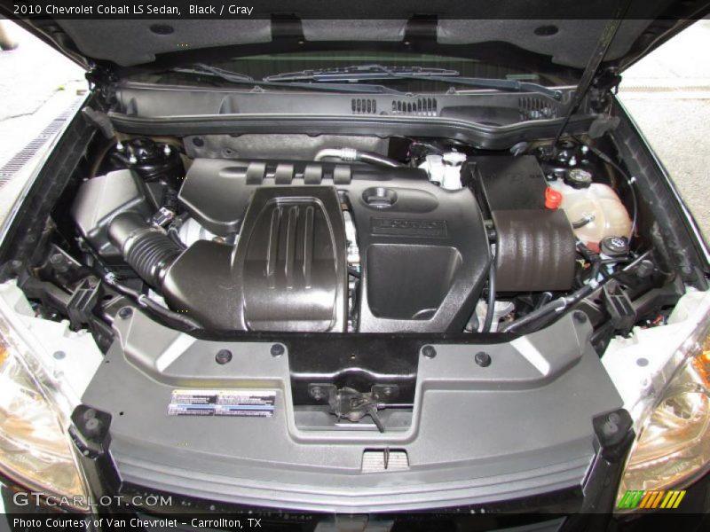 Black / Gray 2010 Chevrolet Cobalt LS Sedan