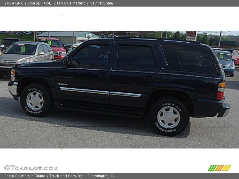 Deep Blue Metallic / Neutral/Shale 2004 GMC Yukon SLT 4x4
