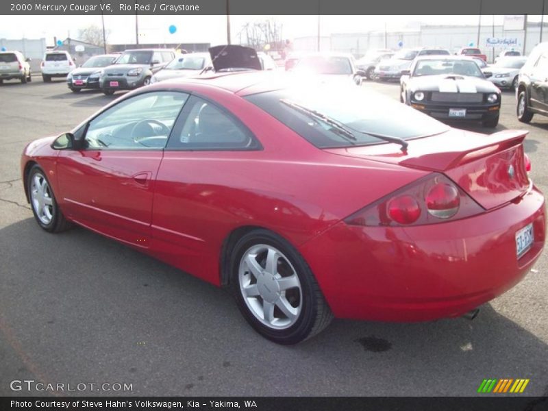 Rio Red / Graystone 2000 Mercury Cougar V6