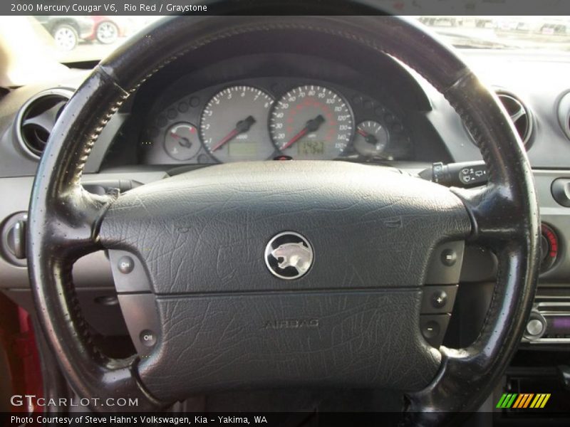  2000 Cougar V6 Steering Wheel