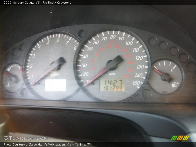  2000 Cougar V6 V6 Gauges