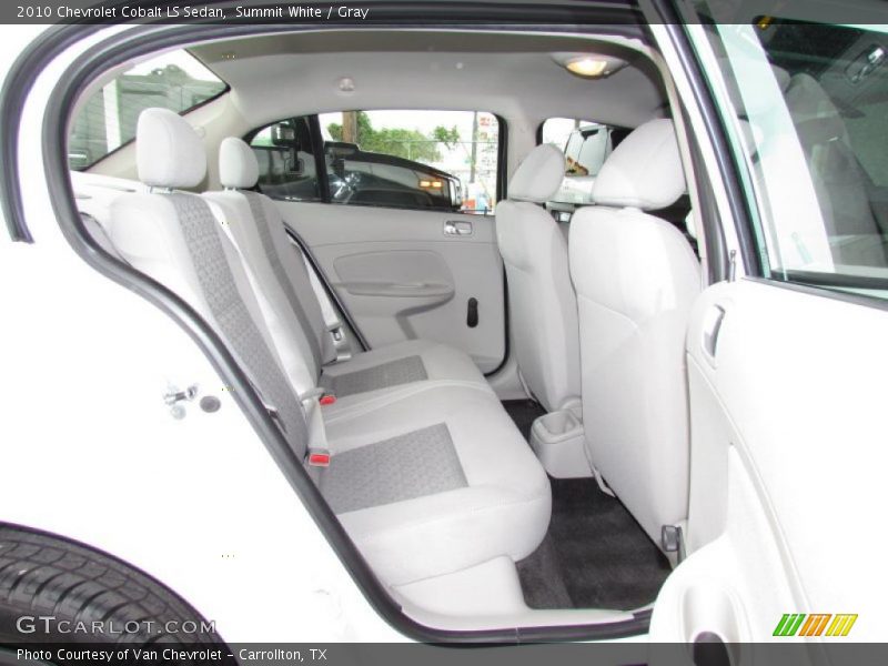 Summit White / Gray 2010 Chevrolet Cobalt LS Sedan