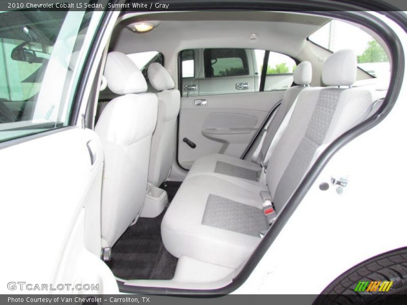 Summit White / Gray 2010 Chevrolet Cobalt LS Sedan