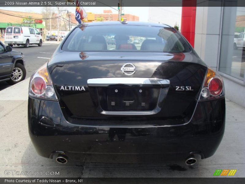 Super Black / Charcoal 2009 Nissan Altima 2.5 SL