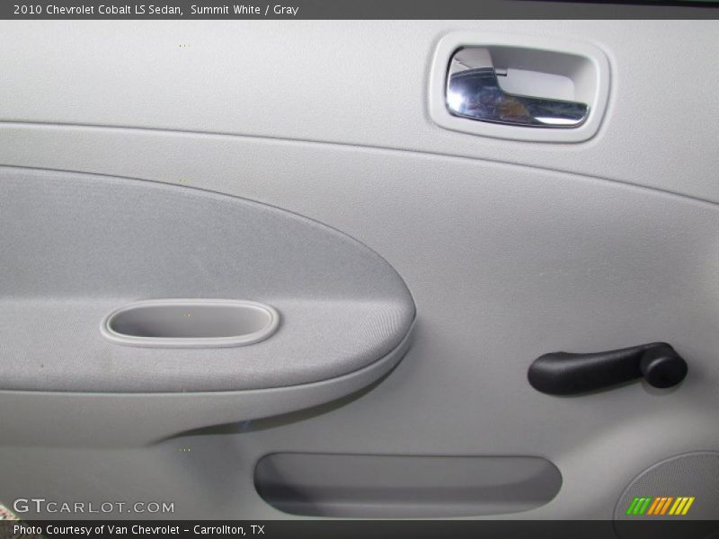 Summit White / Gray 2010 Chevrolet Cobalt LS Sedan