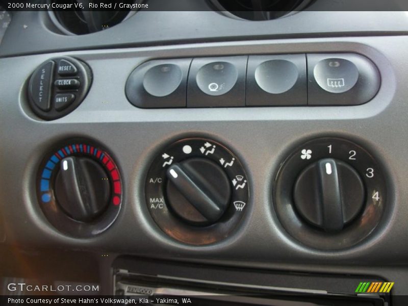 Controls of 2000 Cougar V6