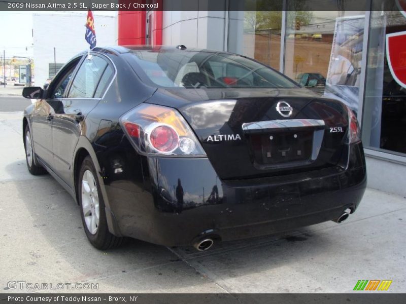 Super Black / Charcoal 2009 Nissan Altima 2.5 SL