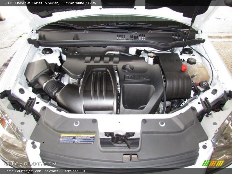 Summit White / Gray 2010 Chevrolet Cobalt LS Sedan