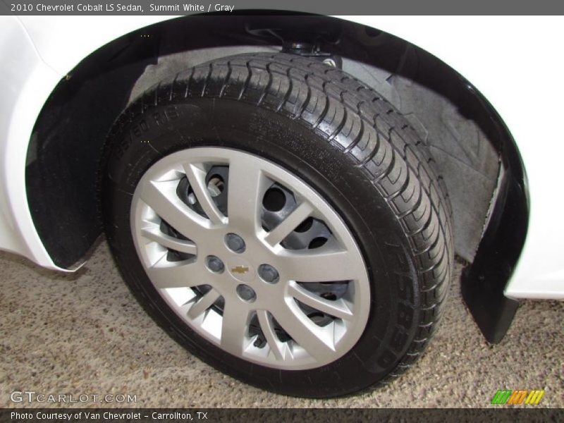 Summit White / Gray 2010 Chevrolet Cobalt LS Sedan