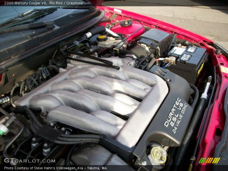  2000 Cougar V6 Engine - 2.5 Liter DOHC 24-Valve V6