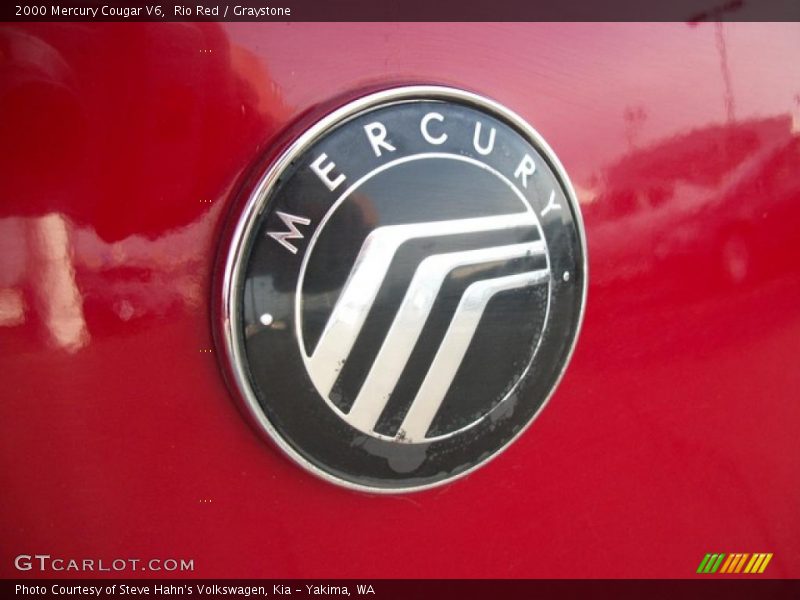  2000 Cougar V6 Logo
