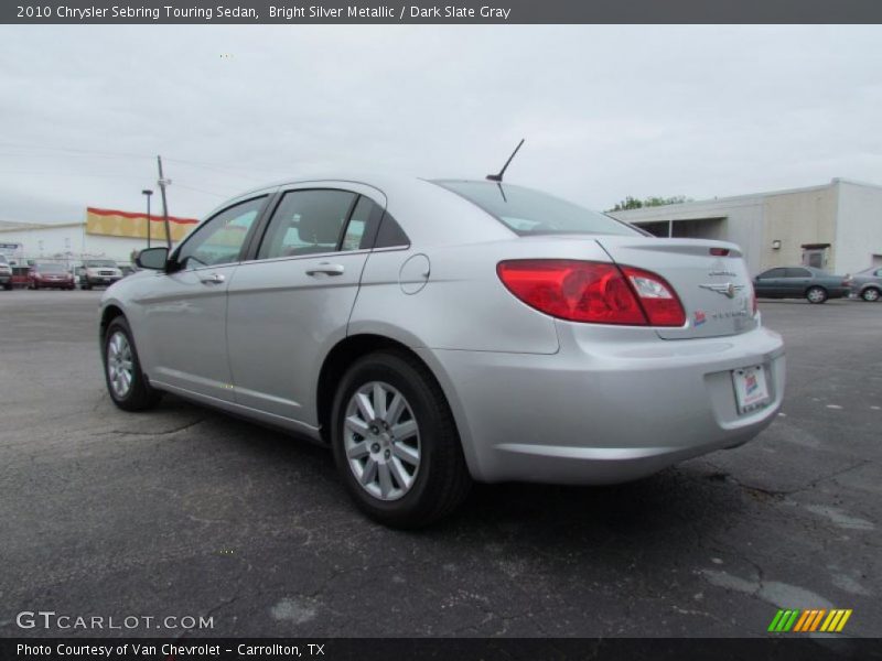 Bright Silver Metallic / Dark Slate Gray 2010 Chrysler Sebring Touring Sedan