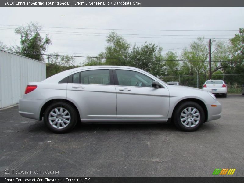 Bright Silver Metallic / Dark Slate Gray 2010 Chrysler Sebring Touring Sedan