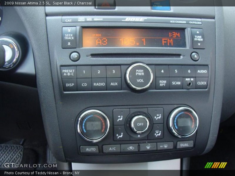 Super Black / Charcoal 2009 Nissan Altima 2.5 SL