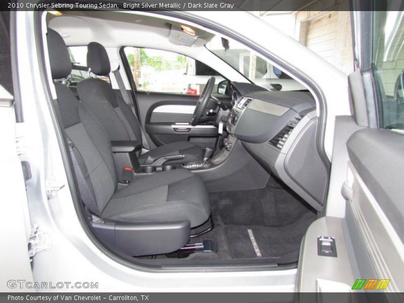 Bright Silver Metallic / Dark Slate Gray 2010 Chrysler Sebring Touring Sedan