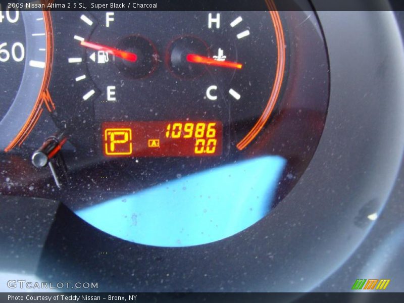 Super Black / Charcoal 2009 Nissan Altima 2.5 SL