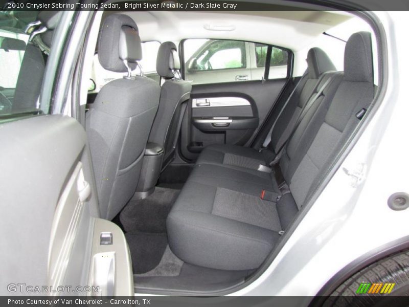 Bright Silver Metallic / Dark Slate Gray 2010 Chrysler Sebring Touring Sedan