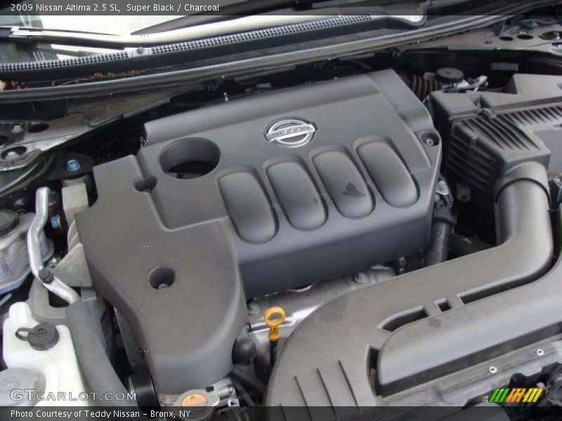 Super Black / Charcoal 2009 Nissan Altima 2.5 SL