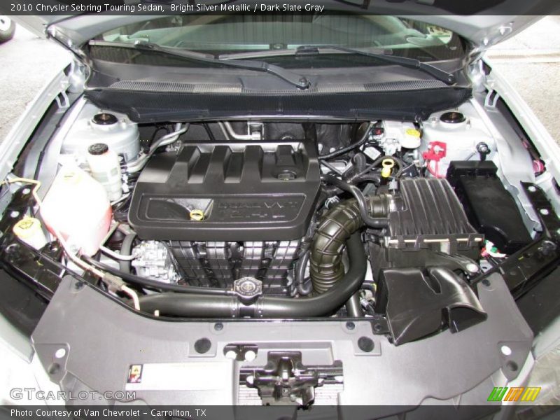 Bright Silver Metallic / Dark Slate Gray 2010 Chrysler Sebring Touring Sedan