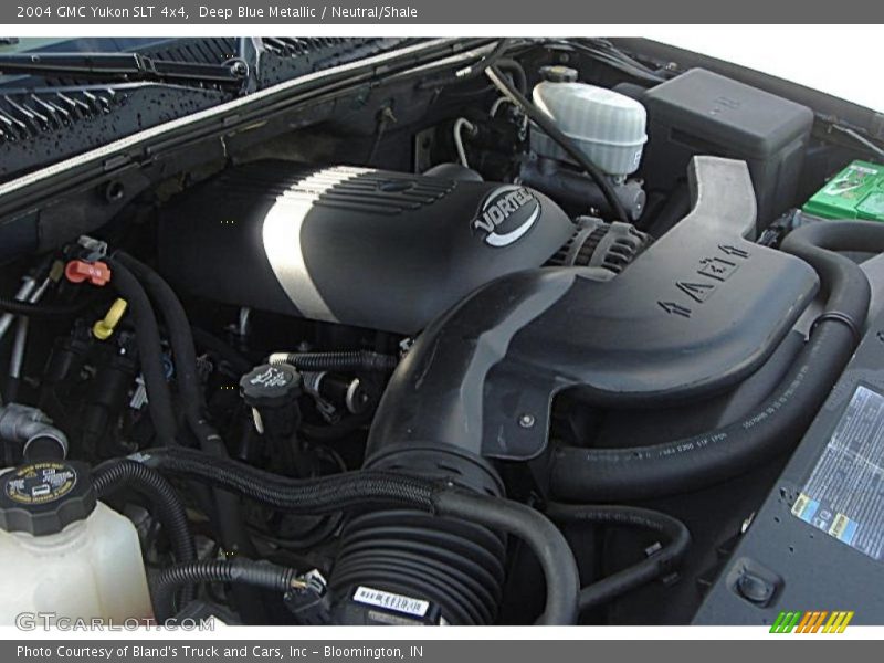 Deep Blue Metallic / Neutral/Shale 2004 GMC Yukon SLT 4x4