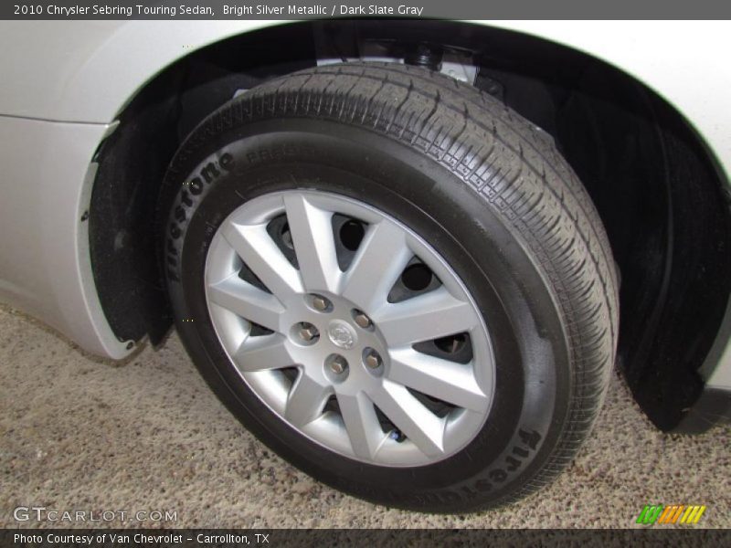 Bright Silver Metallic / Dark Slate Gray 2010 Chrysler Sebring Touring Sedan