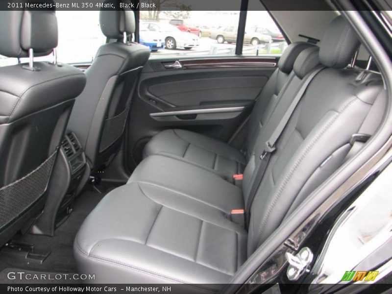 Black / Black 2011 Mercedes-Benz ML 350 4Matic