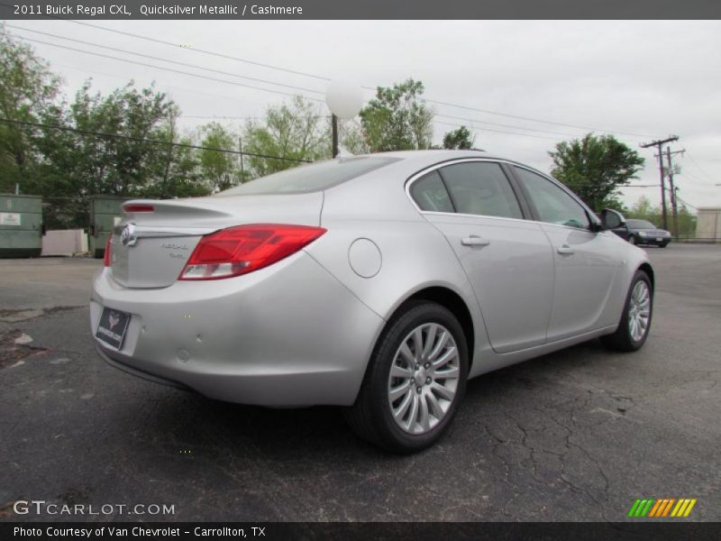 Quicksilver Metallic / Cashmere 2011 Buick Regal CXL