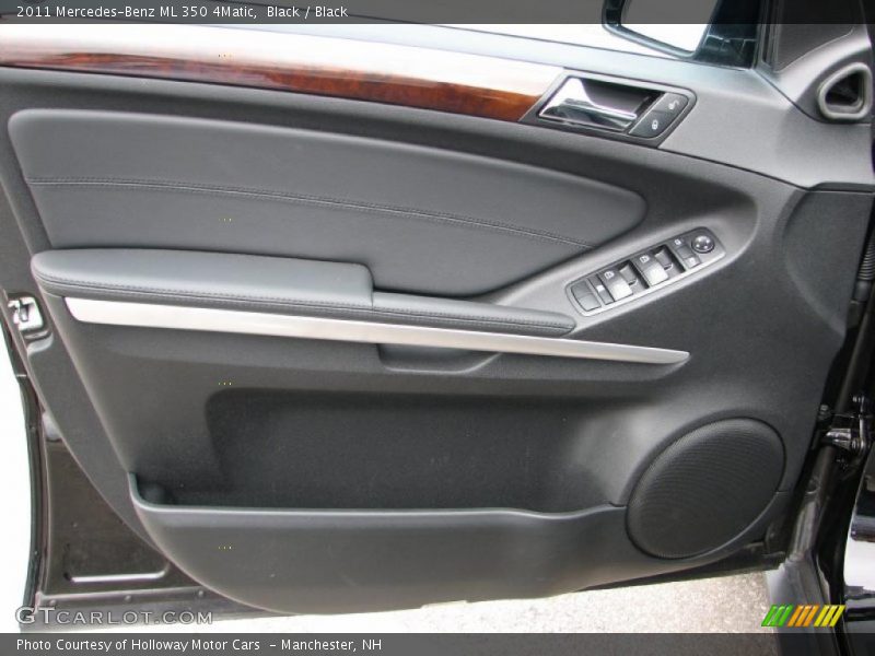 Black / Black 2011 Mercedes-Benz ML 350 4Matic