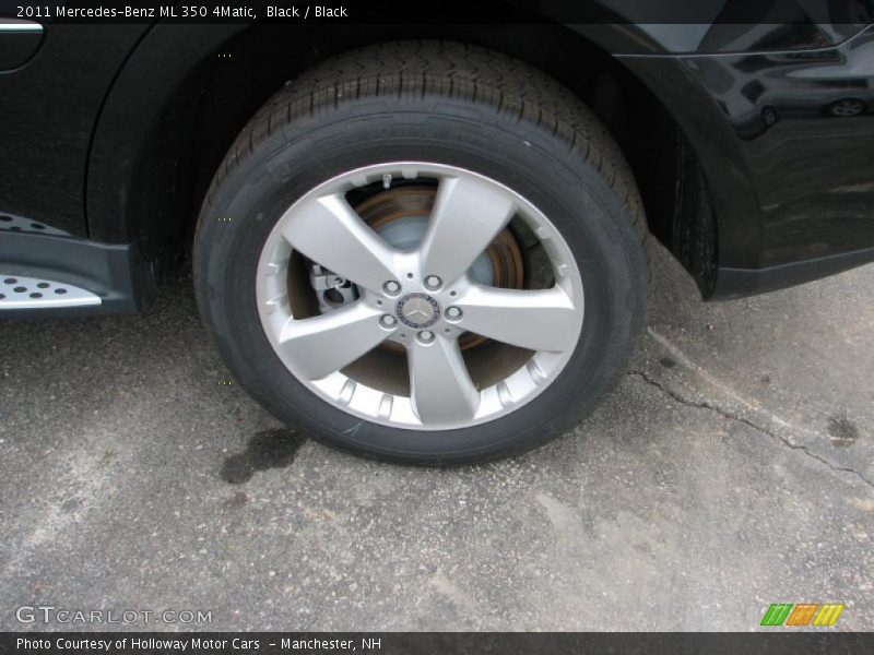 Black / Black 2011 Mercedes-Benz ML 350 4Matic