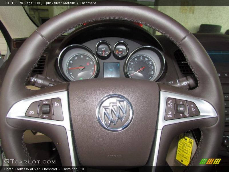  2011 Regal CXL Steering Wheel