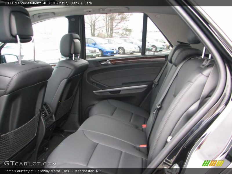 Black / Black 2011 Mercedes-Benz ML 350 4Matic