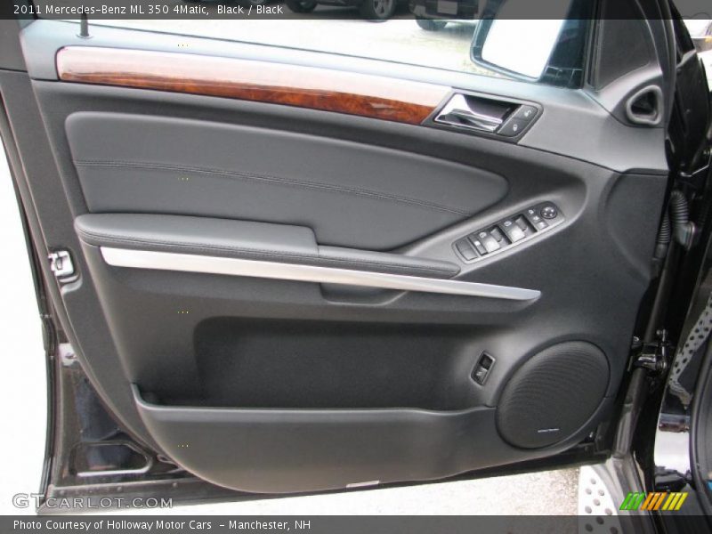 Black / Black 2011 Mercedes-Benz ML 350 4Matic