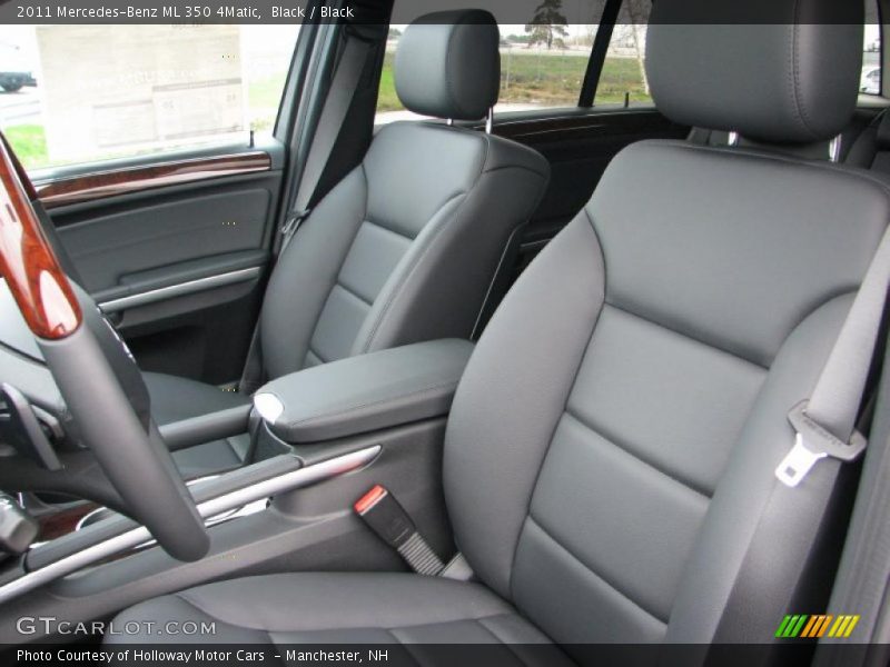 Black / Black 2011 Mercedes-Benz ML 350 4Matic