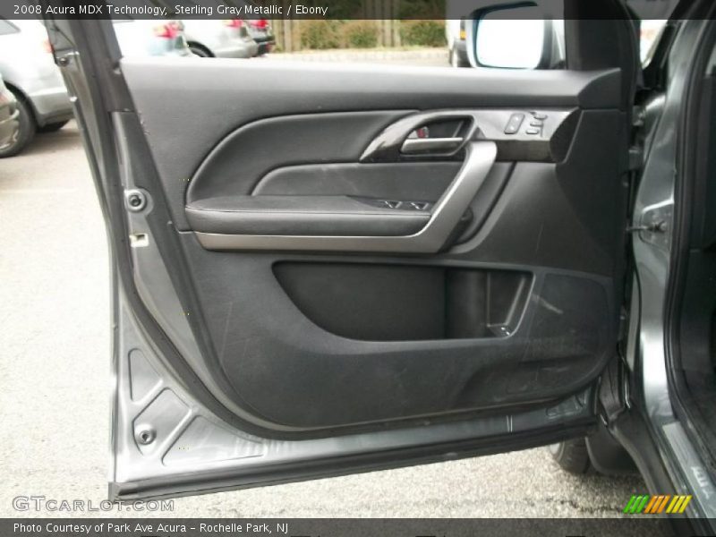 Sterling Gray Metallic / Ebony 2008 Acura MDX Technology