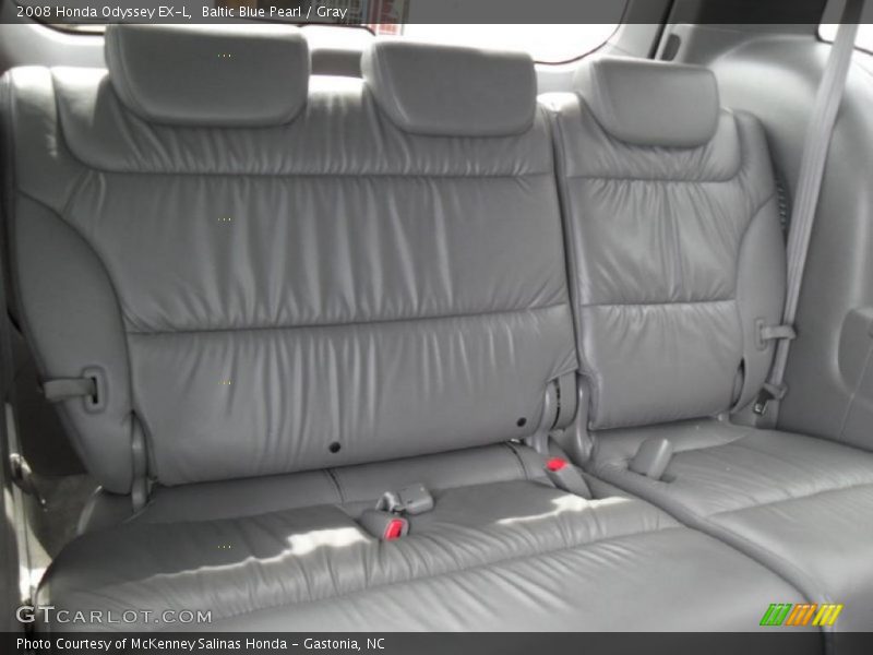 Baltic Blue Pearl / Gray 2008 Honda Odyssey EX-L