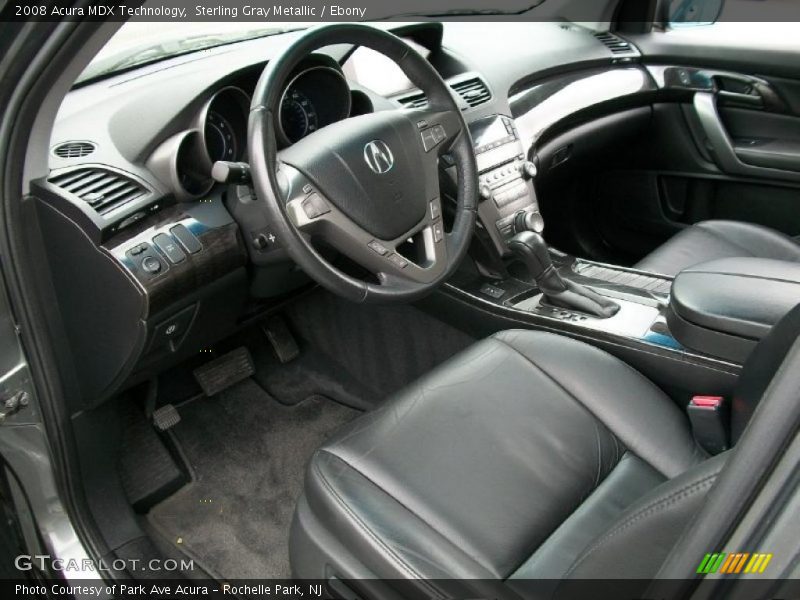 Sterling Gray Metallic / Ebony 2008 Acura MDX Technology