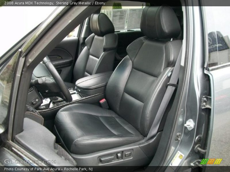 Sterling Gray Metallic / Ebony 2008 Acura MDX Technology