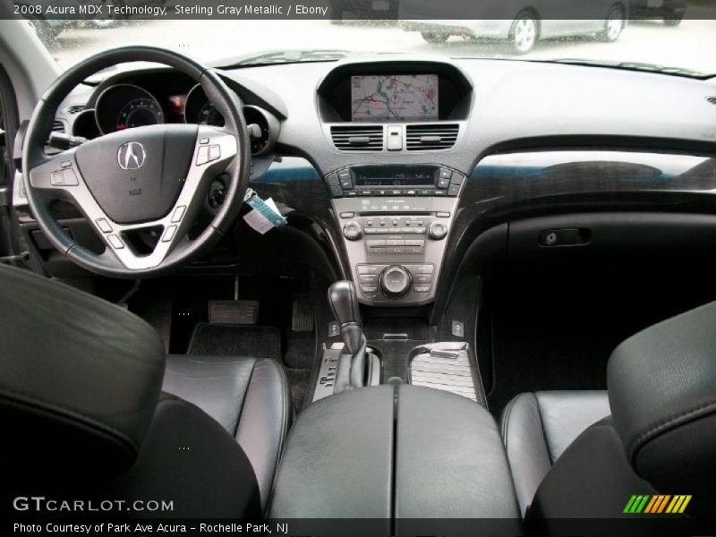 Sterling Gray Metallic / Ebony 2008 Acura MDX Technology