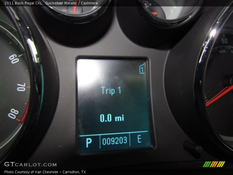 Quicksilver Metallic / Cashmere 2011 Buick Regal CXL