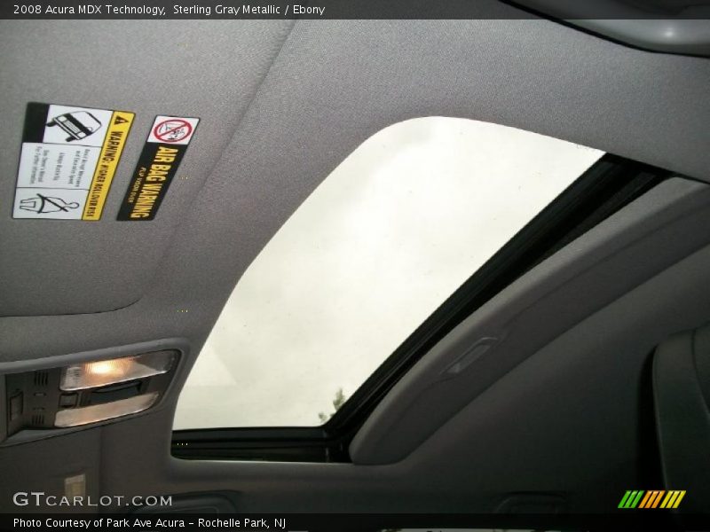 Sterling Gray Metallic / Ebony 2008 Acura MDX Technology