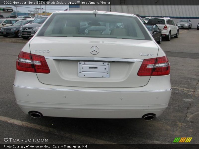 Arctic White / Almond/Mocha 2011 Mercedes-Benz E 350 4Matic Sedan